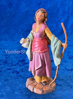 Fontanini nativity shepherdess Cara
