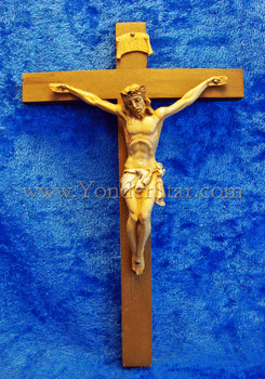 Small Fontanini Wooden Crucifix