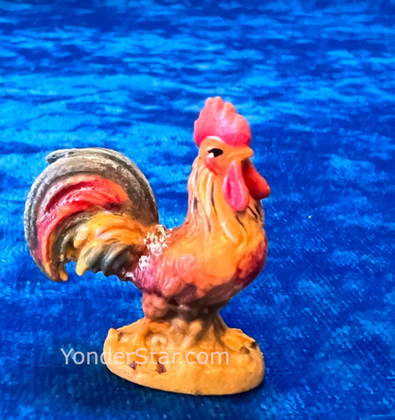 Rooster LEPI Reindl Handcarved Nativity