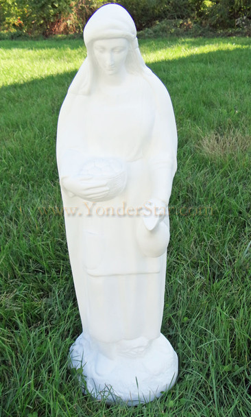 Outdoor Nativity Scene Shepherd Woman