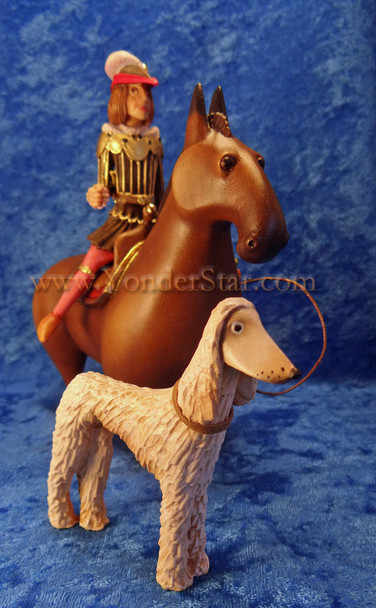 Horseman with hound Kastlunger nativity