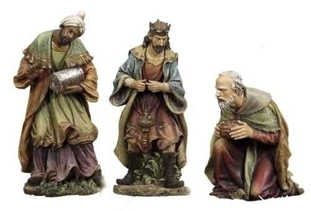 large outdoor nativity wisemen