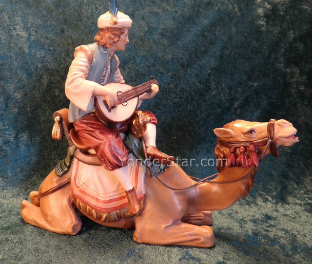 LEPI Venetian Nativity Page w Lute on Camel