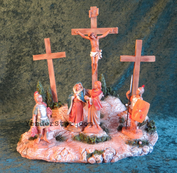 Fontanini 5" Scale Life of Christ Crucifixion Scene