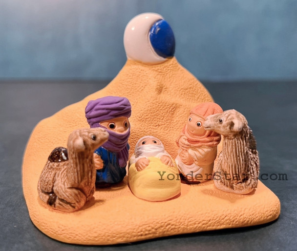 Tuareg nativity scene