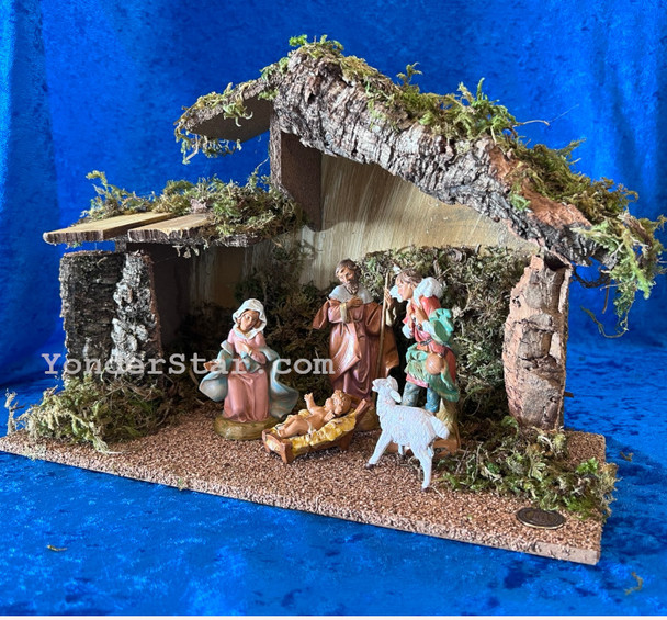 Fontanini Nativity Set 5" with 11" Resin Stable 54437