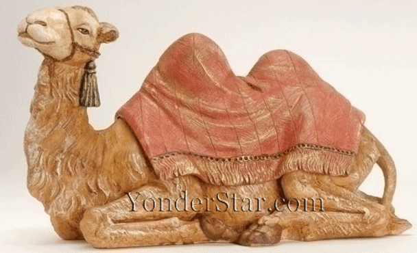 Camel Seated - 18" Scale Fontanini Nativity Animal 53731