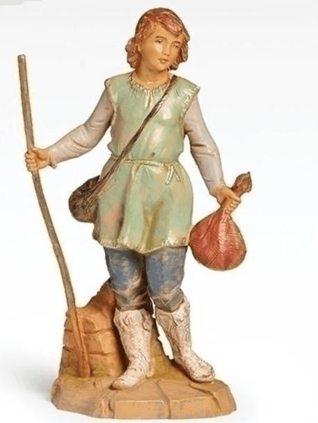Fontanini nativity scene shepherd Savio