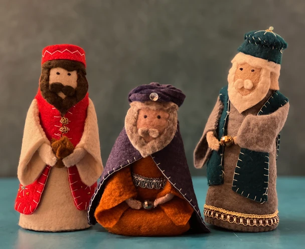 wisemen for afghan nativity set