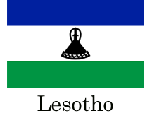 Flag of Lesotho