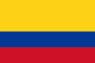 Flag of Colombian