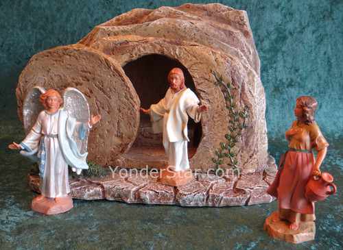 Fontanini Life of Christ Resurrection Scene | Yonder Star