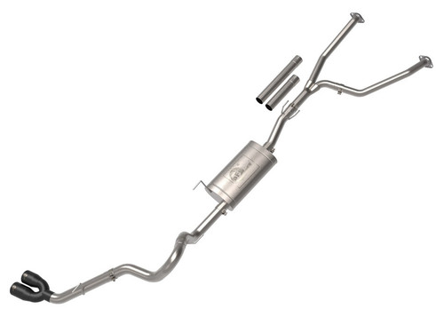 aFe POWER Toyota Tundra 2022 V6-3.5L Vulcan Series 2-1/2 IN to 3 IN 304 Stainless Steel Cat-Back Exhaust System aFe POWER Toyota Tundra 2022 V6-3.5L Vulcan Series 2-1/2 IN to 3 IN 304 Stainless Steel Cat-Back Exhaust System