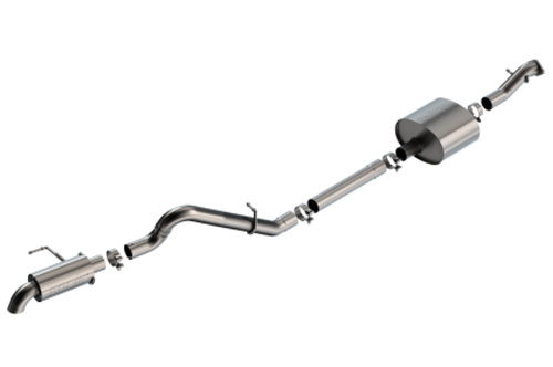 Borla Touring Cat-Back Exhaust System 2021-2023 Ford Bronco 2.7L V6 Auto Trans 4 Wheel Drive 2 & 4 Door Climber System - 140901 Borla Touring Cat-Back Exhaust System 2021-2023 Ford Bronco 2.7L V6 Auto Trans 4 Wheel Drive 2 & 4 Door Climber System - 140901