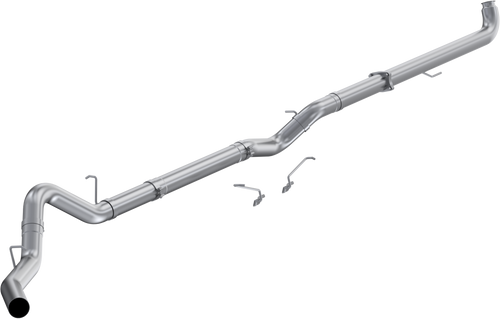 MBRP S6005SLM 4 inch Down-Pipe Back T409 Stainless Single Exit Exhaust Kit - No Muffler | 2001-2004 GM Silverado/Sierra 2500HD/3500HD 6.6L Duramax LB7 MBRP S6005SLM 4 inch Down-Pipe Back T409 Stainless Single Exit Exhaust Kit - No Muffler | 2001-2004 GM Silverado/Sierra 2500HD/3500HD 6.6L Duramax LB7