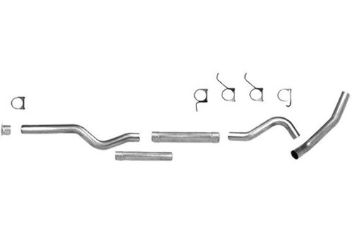 Diamond Eye K4110A 4 inch Aluminized Cat-Back Single Exit No Tip Exhaust | 2004.5-2005 GM Silverado/Sierra 2500HD/3500HD 6.6L Duramax LLY Diamond Eye K4110A 4 inch Aluminized Cat-Back Single Exit No Tip Exhaust | 2004.5-2005 GM Silverado/Sierra 2500HD/3500HD 6.6L Duramax LLY