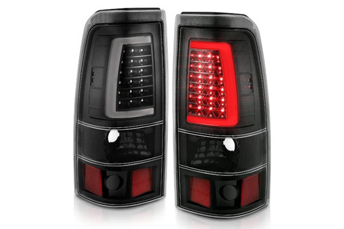ANZO 311333 Black Clear Plank Style LED Tail Lights | 2003-2007 Silverado 2500HD/3500HD ANZO 311333 Black Clear Plank Style LED Tail Lights | 2003-2007 Silverado 2500HD/3500HD