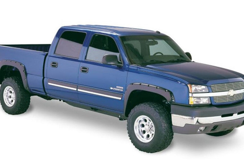 Bushwacker 40918-02 Pocket Style Front & Rear Fender Flares | 2003-2007 GM Silverado 1500/2500HD/3500HD (Non-Dually) Standard & Long Bed Bushwacker 40918-02 Pocket Style Front & Rear Fender Flares | 2003-2007 GM Silverado 1500/2500HD/3500HD (Non-Dually) Standard & Long Bed