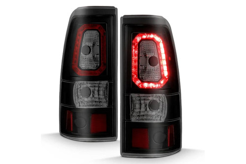 ANZO 311328 Black Smoke Bar Style LED Tail Lights | 2003-2007 Silverado 2500HD/3500HD ANZO 311328 Black Smoke Bar Style LED Tail Lights | 2003-2007 Silverado 2500HD/3500HD