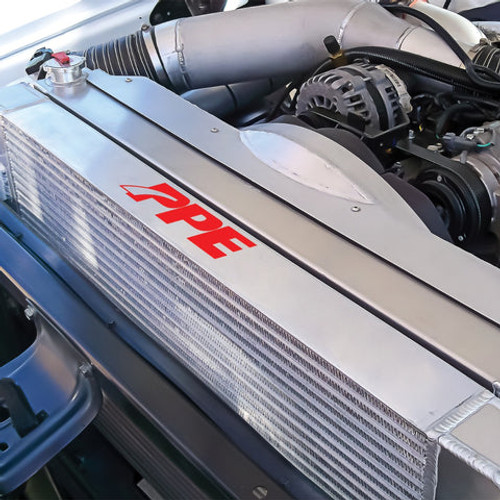 PPE 115040100 High Flow Performance Studded Intercooler | 2001-2005 GM Silverado/Sierra 2500HD/3500HD 6.6L Duramax PPE 115040100 High Flow Performance Studded Intercooler | 2001-2005 GM Silverado/Sierra 2500HD/3500HD 6.6L Duramax