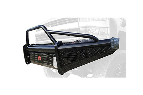 Fab Fours CH05-S1362-1 Black Steel Front Bumper - Pre-Runner Guard | 2003-2007 GM Silverado/Sierra 2500HD/3500HD Classic Fab Fours CH05-S1362-1 Black Steel Front Bumper - Pre-Runner Guard | 2003-2007 GM Silverado/Sierra 2500HD/3500HD Classic