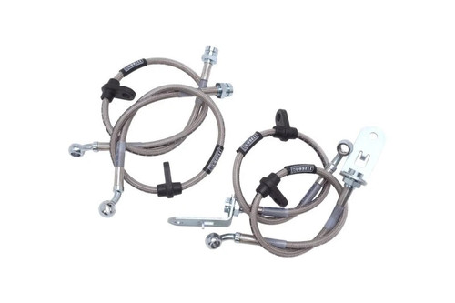 Russell 672440 Stainless Brake Hose Kit | 2001-2006 GM Silverado/Sierra 2500HD/3500HD Russell 672440 Stainless Brake Hose Kit | 2001-2006 GM Silverado/Sierra 2500HD/3500HD
