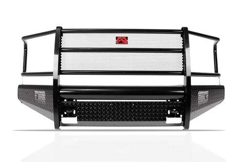 Fab Fours CH05-S1360-1 Black Steel Front Bumper - Full Guard | 2003-2007 GM Silverado/Sierra 2500HD/3500HD Classic Fab Fours CH05-S1360-1 Black Steel Front Bumper - Full Guard | 2003-2007 GM Silverado/Sierra 2500HD/3500HD Classic