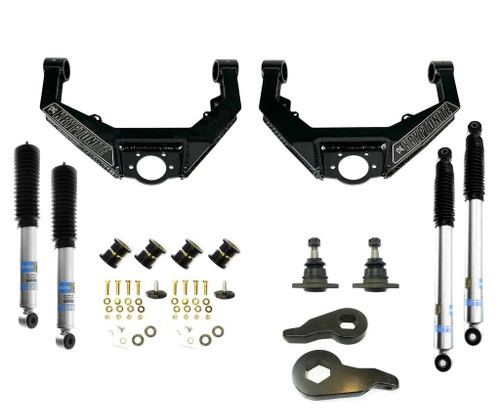 Kryptonite KR10STAGE3BIL Stage 3 Leveling Kit with Bilstein Shocks | 2001-2010 GM Silverado/Sierra 2500HD/3500HD Kryptonite KR10STAGE3BIL Stage 3 Leveling Kit with Bilstein Shocks | 2001-2010 GM Silverado/Sierra 2500HD/3500HD
