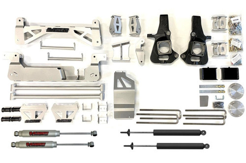 McGaughys 52050 7-9 inch Lift Kit - Silver | 2002-2010 GM Silverado/Sierra 2500HD 4WD Duramax McGaughys 52050 7-9 inch Lift Kit - Silver | 2002-2010 GM Silverado/Sierra 2500HD 4WD Duramax
