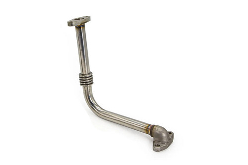 PPE 116005055 Stainless Steel Turbo Oil Return Pipes Long | 2001-2016 GM Silverado/Sierra 2500HD/3500HD 6.6L Duramax PPE 116005055 Stainless Steel Turbo Oil Return Pipes Long | 2001-2016 GM Silverado/Sierra 2500HD/3500HD 6.6L Duramax