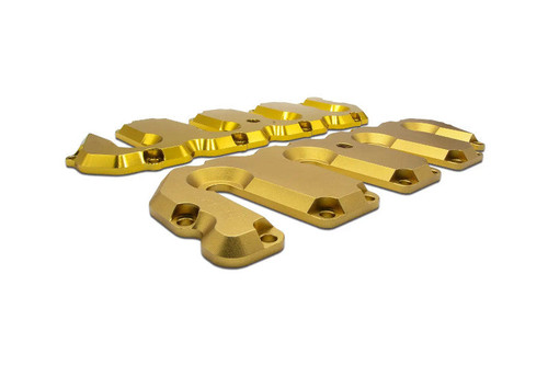 PPE 118021423 Valve Cover Kit with out Pillars - Gold | 2004-2010 GM Silverado/Sierra 2500HD/3500HD 6.6L Duramax PPE 118021423 Valve Cover Kit with out Pillars - Gold | 2004-2010 GM Silverado/Sierra 2500HD/3500HD 6.6L Duramax