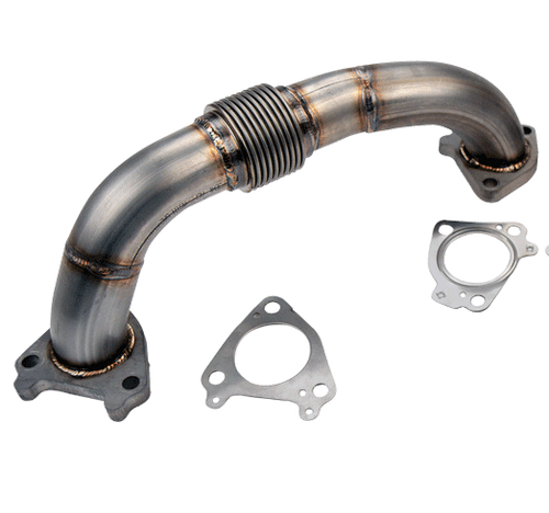 Wehrli 100652 2 inch Stainless Driver Up Pipe with Gaskets (Single or Twin Turbo) | 2001-2016 GM Silverado/Sierra 2500HD/3500HD 6.6L Duramax Wehrli 100652 2 inch Stainless Driver Up Pipe with Gaskets (Single or Twin Turbo) | 2001-2016 GM Silverado/Sierra 2500HD/3500HD 6.6L Duramax