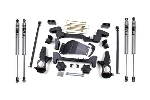Zone Offroad C4F 6 inch Lift Kit with Fox Shocks | 2001-2010 GM Silverado/Sierra 2500HD/3500HD 4WD Zone Offroad C4F 6 inch Lift Kit with Fox Shocks | 2001-2010 GM Silverado/Sierra 2500HD/3500HD 4WD