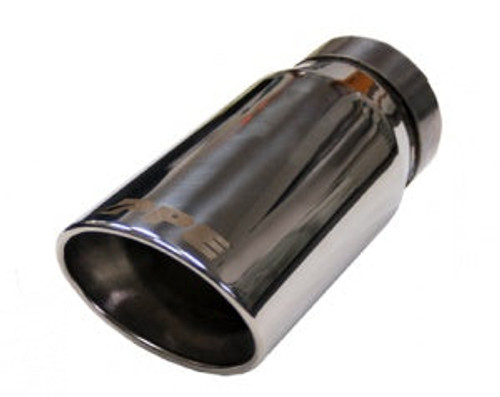 PPE 117020000 4 inch 304 Stainless Steel Polished Exhaust Tip | 2007.5-2010 GM 6.6L Duramax PPE 117020000 4 inch 304 Stainless Steel Polished Exhaust Tip | 2007.5-2010 GM 6.6L Duramax