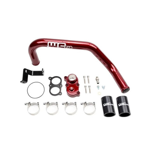 Wehrli 100424 Top Outlet Billet Thermostat Housing & Upper Coolant Pipe Kit for Dual CP3 | 2006-2010 GM Silverado/Sierra 2500HD/3500HD 6.6L Duramax Wehrli 100424 Top Outlet Billet Thermostat Housing & Upper Coolant Pipe Kit for Dual CP3 | 2006-2010 GM Silverado/Sierra 2500HD/3500HD 6.6L Duramax