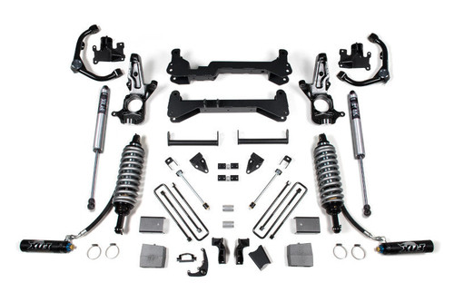 BDS 1818FDSC 7 inch FOX 2.5 Coilover Conversion Lift Kit - Carrier Below Crossmember | 2001-2010 GM Silverado/Sierra 2500HD 2WD BDS 1818FDSC 7 inch FOX 2.5 Coilover Conversion Lift Kit - Carrier Below Crossmember | 2001-2010 GM Silverado/Sierra 2500HD 2WD