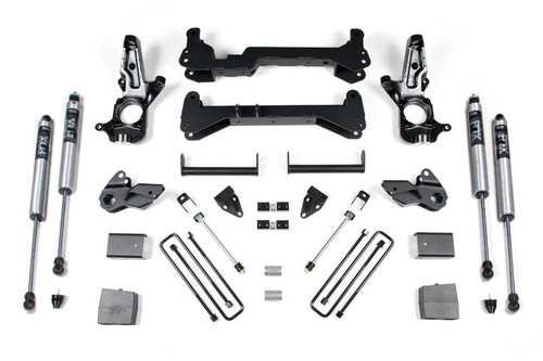 BDS 149FS 7 inch Lift Kit with FOX 2.0 Shocks - Carrier Above Crossmember | 2001-2010 GM Silverado/Sierra 2500HD 2WD BDS 149FS 7 inch Lift Kit with FOX 2.0 Shocks - Carrier Above Crossmember | 2001-2010 GM Silverado/Sierra 2500HD 2WD