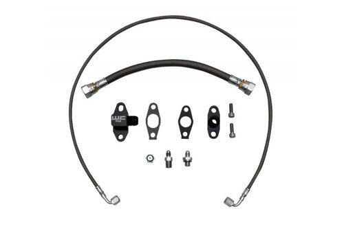 Wehrli 100397 S400 Single Turbo Oil Line Kit | 2001-2016 GM Silverado/Sierra 2500HD/3500HD 6.6L Duramax Wehrli 100397 S400 Single Turbo Oil Line Kit | 2001-2016 GM Silverado/Sierra 2500HD/3500HD 6.6L Duramax
