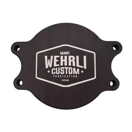 Wehrli 100024 Valley CP3 Block Off Plate | 2001-2016 GM Silverado/Sierra 2500HD/3500HD 6.6L Duramax Wehrli 100024 Valley CP3 Block Off Plate | 2001-2016 GM Silverado/Sierra 2500HD/3500HD 6.6L Duramax