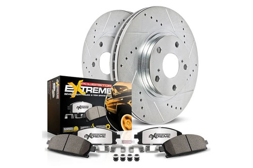 PowerStop K2041-36 Z36 Truck & Tow Rear Brake Kit | 1999-2010 GM Silverado/Sierra 1500/2500HD/3500HD PowerStop K2041-36 Z36 Truck & Tow Rear Brake Kit | 1999-2010 GM Silverado/Sierra 1500/2500HD/3500HD