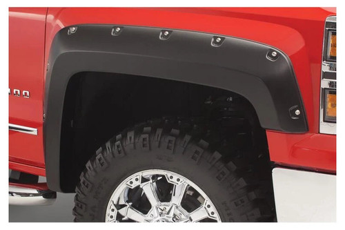 Bushwacker 40119-02 Pocket Style Front Fender Flares | 2015-2019 Silverado 1500/2500HD/3500HD Bushwacker 40119-02 Pocket Style Front Fender Flares | 2015-2019 Silverado 1500/2500HD/3500HD