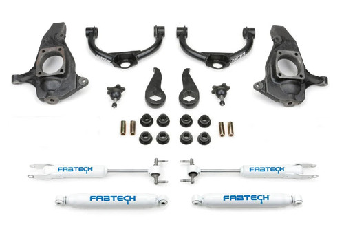 Fabtech K1055 4 Ultimate System with Ball Joint UCA | 2011-2016 GM Silverado/Sierra 2500HD/3500HD Fabtech K1055 4 Ultimate System with Ball Joint UCA | 2011-2016 GM Silverado/Sierra 2500HD/3500HD