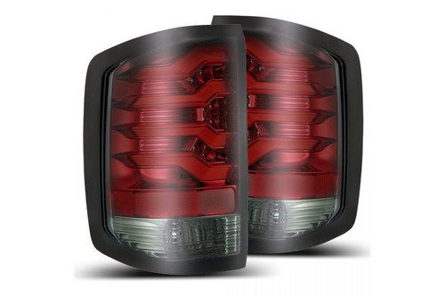 AlphaRex 620020 PRO Series Red Smoke LED Tail Lights | 2014-2019 GM Silverado/Sierra 1500/2500HD/3500HD AlphaRex 620020 PRO Series Red Smoke LED Tail Lights | 2014-2019 GM Silverado/Sierra 1500/2500HD/3500HD