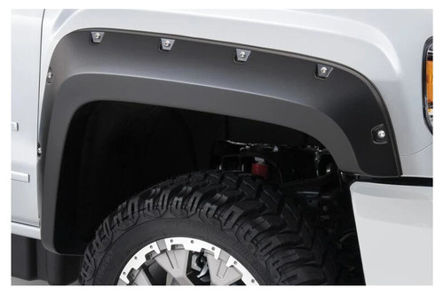 Bushwacker 40122-02 Pocket Style Rear Fender Flares | 2015-2019 Sierra 1500/2500HD/3500HD Bushwacker 40122-02 Pocket Style Rear Fender Flares | 2015-2019 Sierra 1500/2500HD/3500HD