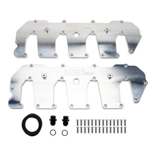 Wehrli 100416 Billet Upper Valve Cover Set | 2011-2016 GM Silverado/Sierra 2500HD/3500HD 6.6L Duramax LML Wehrli 100416 Billet Upper Valve Cover Set | 2011-2016 GM Silverado/Sierra 2500HD/3500HD 6.6L Duramax LML