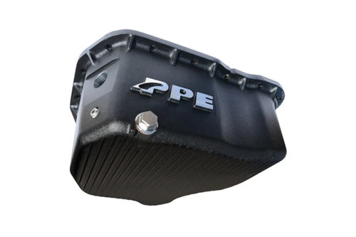PPE 114052120 High-Capacity Black Aluminum Deep Engine Oil Pan | 2011-2016 GM Silverado/Sierra 2500HD/3500HD 6.6L Duramax LML PPE 114052120 High-Capacity Black Aluminum Deep Engine Oil Pan | 2011-2016 GM Silverado/Sierra 2500HD/3500HD 6.6L Duramax LML