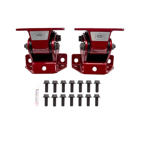 Wehrli 100160 Heavy Duty Engine Mounts | 2011-2016 GM Silverado/Sierra 2500HD/3500HD 6.6L Duramax LML Wehrli 100160 Heavy Duty Engine Mounts | 2011-2016 GM Silverado/Sierra 2500HD/3500HD 6.6L Duramax LML