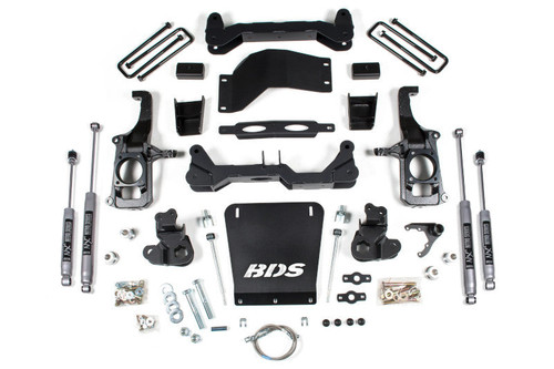 BDS 721H 4.5 inch Lift Kit with NX2 Nitro Shocks & 2 inch Block Kit | 2011-2019 GM Silverado/Sierra 2500HD/3500HD with Rear Overload BDS 721H 4.5 inch Lift Kit with NX2 Nitro Shocks & 2 inch Block Kit | 2011-2019 GM Silverado/Sierra 2500HD/3500HD with Rear Overload