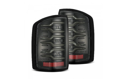 AlphaRex 630030 LUXX Series Alpha Black LED Tail Lights | 2014-2018 Sierra 1500/2500HD/3500HD AlphaRex 630030 LUXX Series Alpha Black LED Tail Lights | 2014-2018 Sierra 1500/2500HD/3500HD