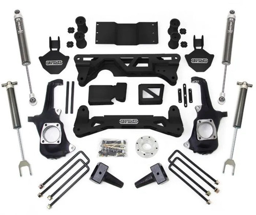ReadyLift 44-30520 5-6 Lift Kit with Falcon Shocks | 2011-2019 GM Silverado/Sierra 2500HD/3500HD ReadyLift 44-30520 5-6 Lift Kit with Falcon Shocks | 2011-2019 GM Silverado/Sierra 2500HD/3500HD